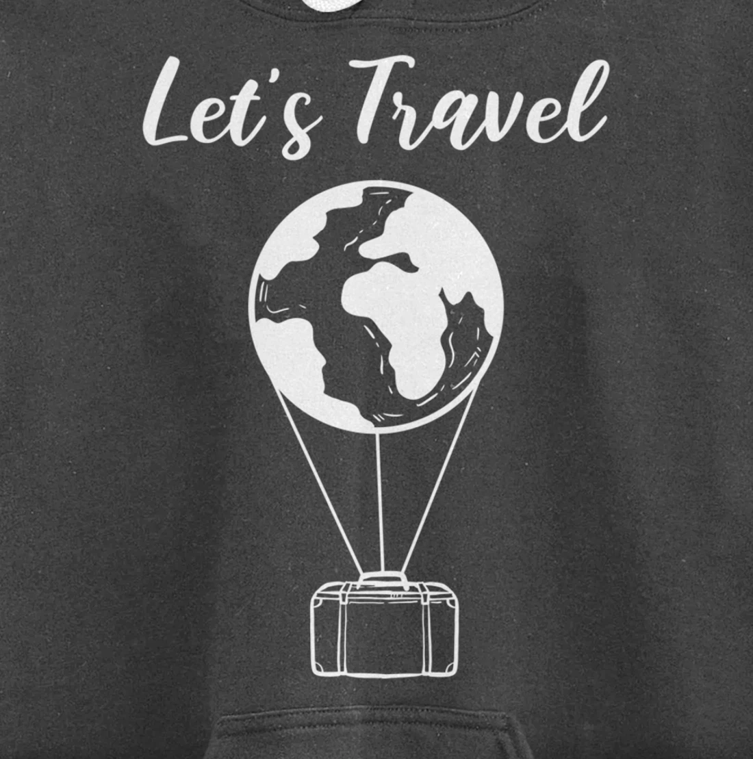 Let's Travel Backpacker Pullover Hoodie