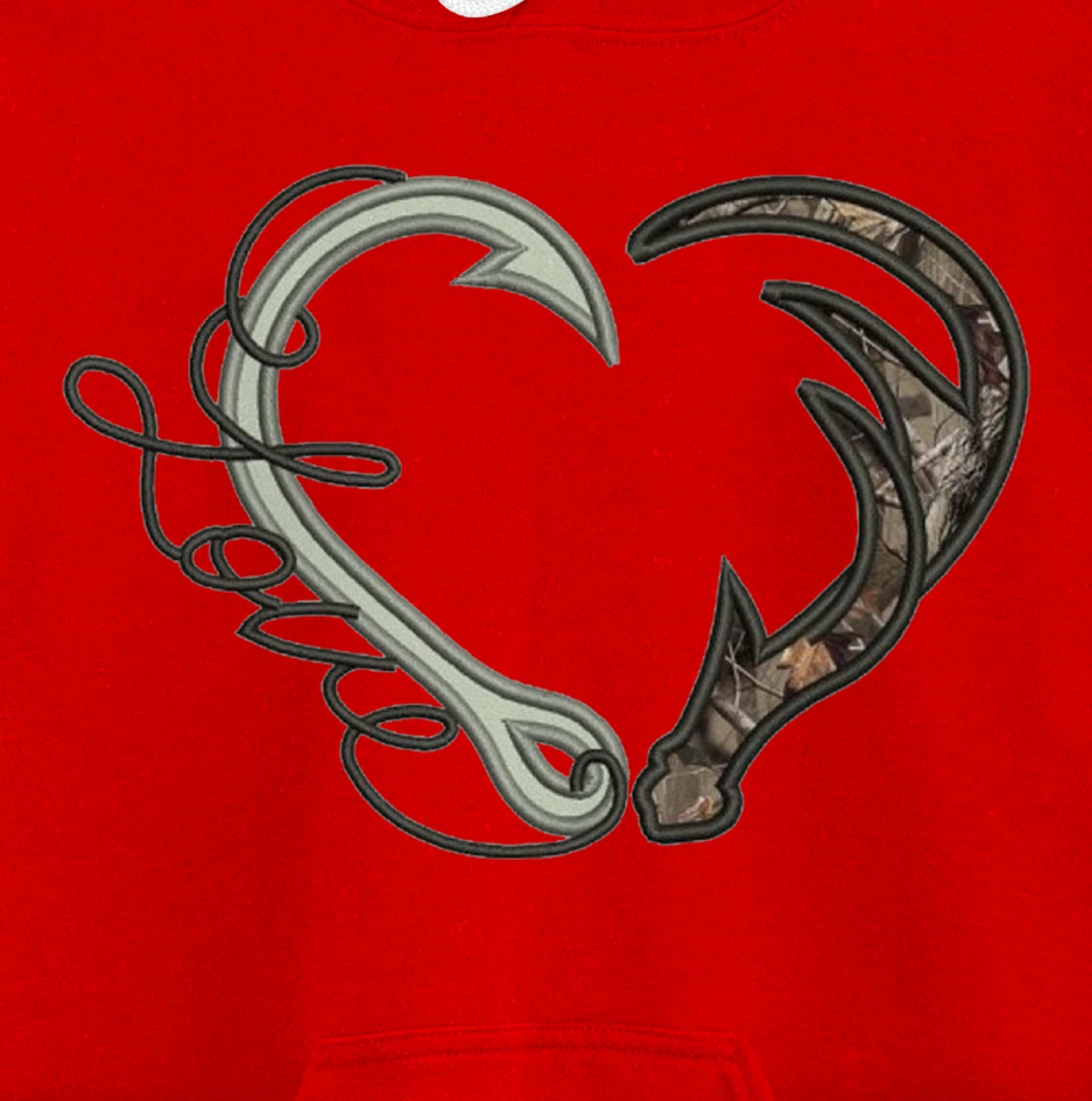 Nice Love Fishing And Hunting Pullover Hoodie