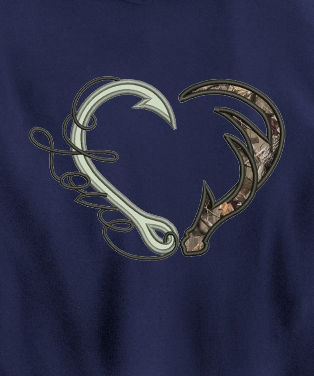 Nice Love Fishing And Hunting Pullover Hoodie