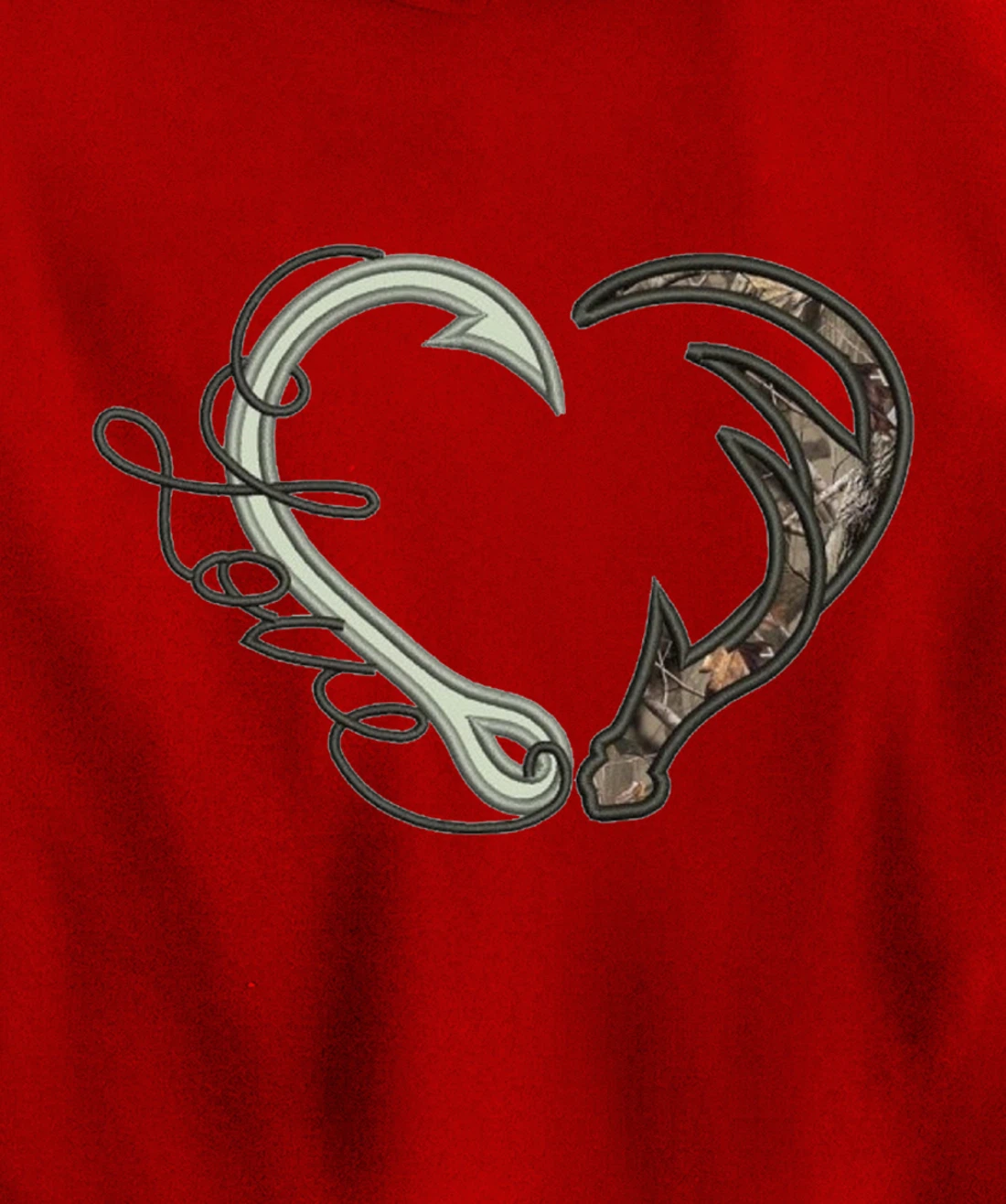 Nice Love Fishing And Hunting Pullover Hoodie