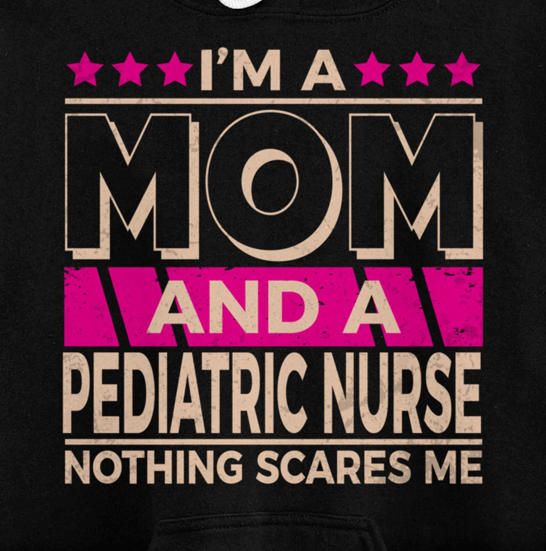 Funny Nursing Lover Mom Graphic Women Moms Pediatric Nurse Pullover Hoodie