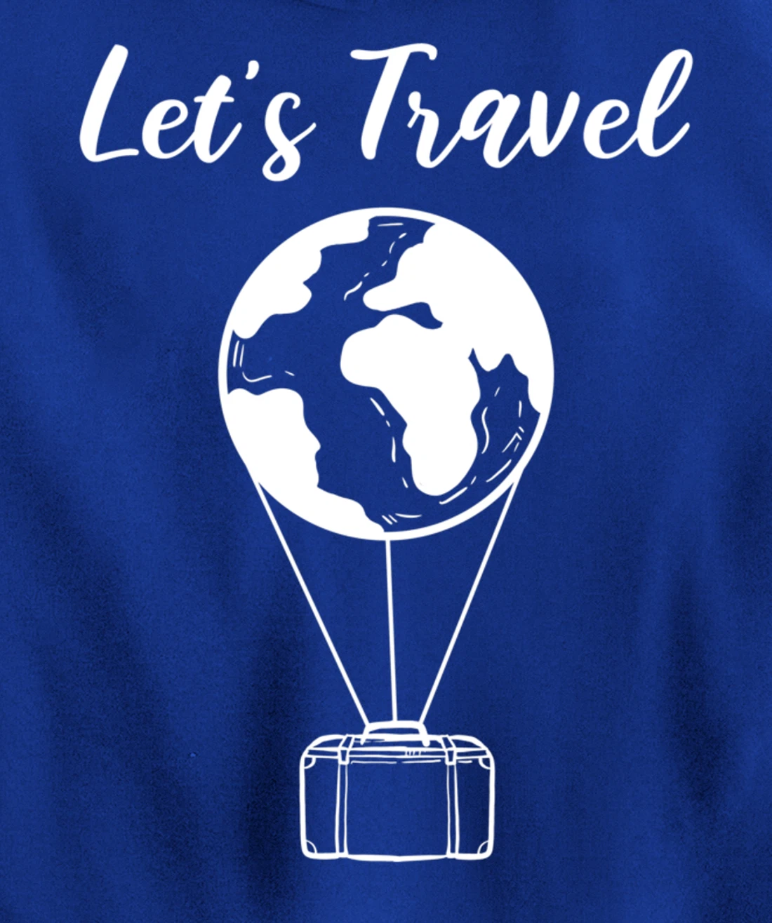 Let's Travel Backpacker Pullover Hoodie