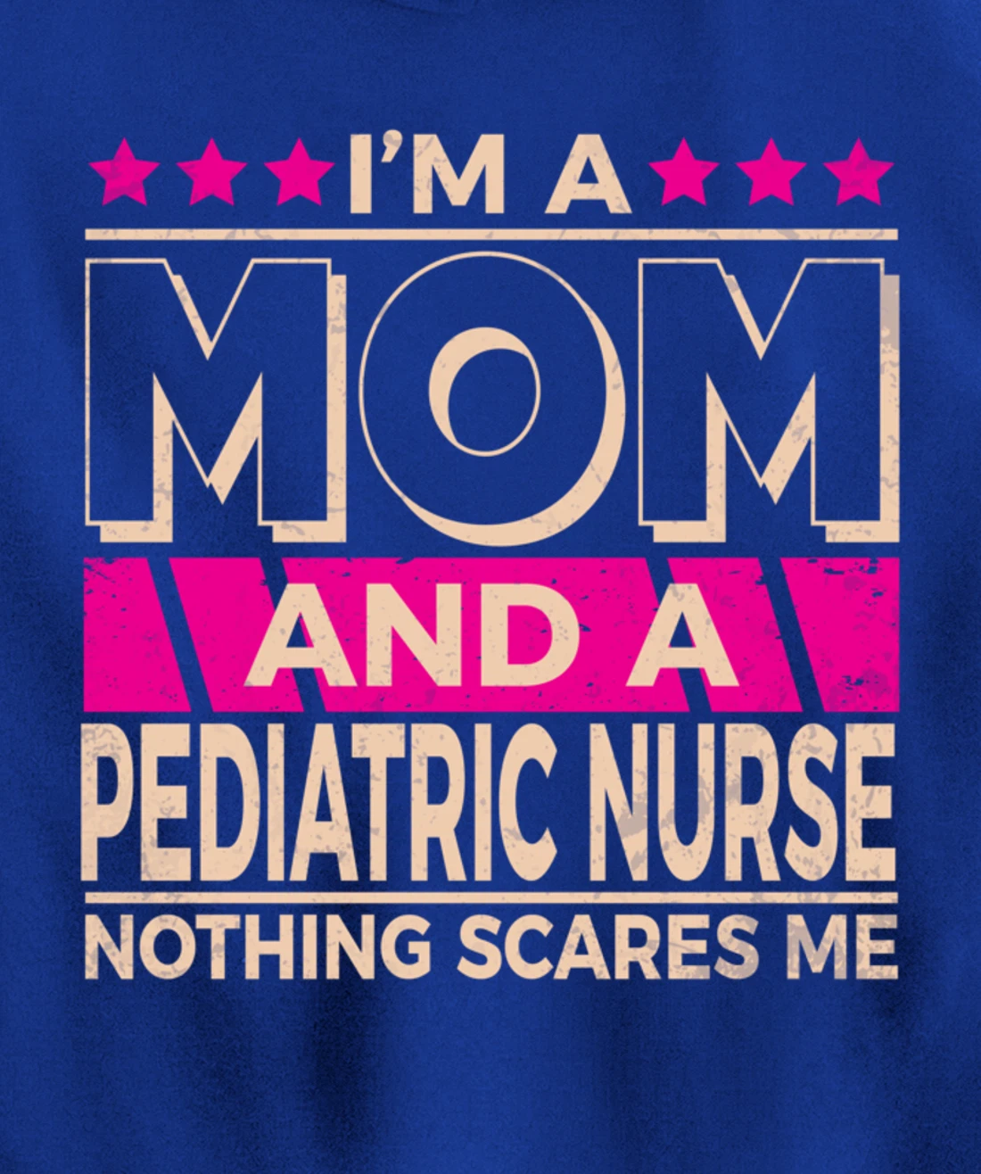Funny Nursing Lover Mom Graphic Women Moms Pediatric Nurse Pullover Hoodie