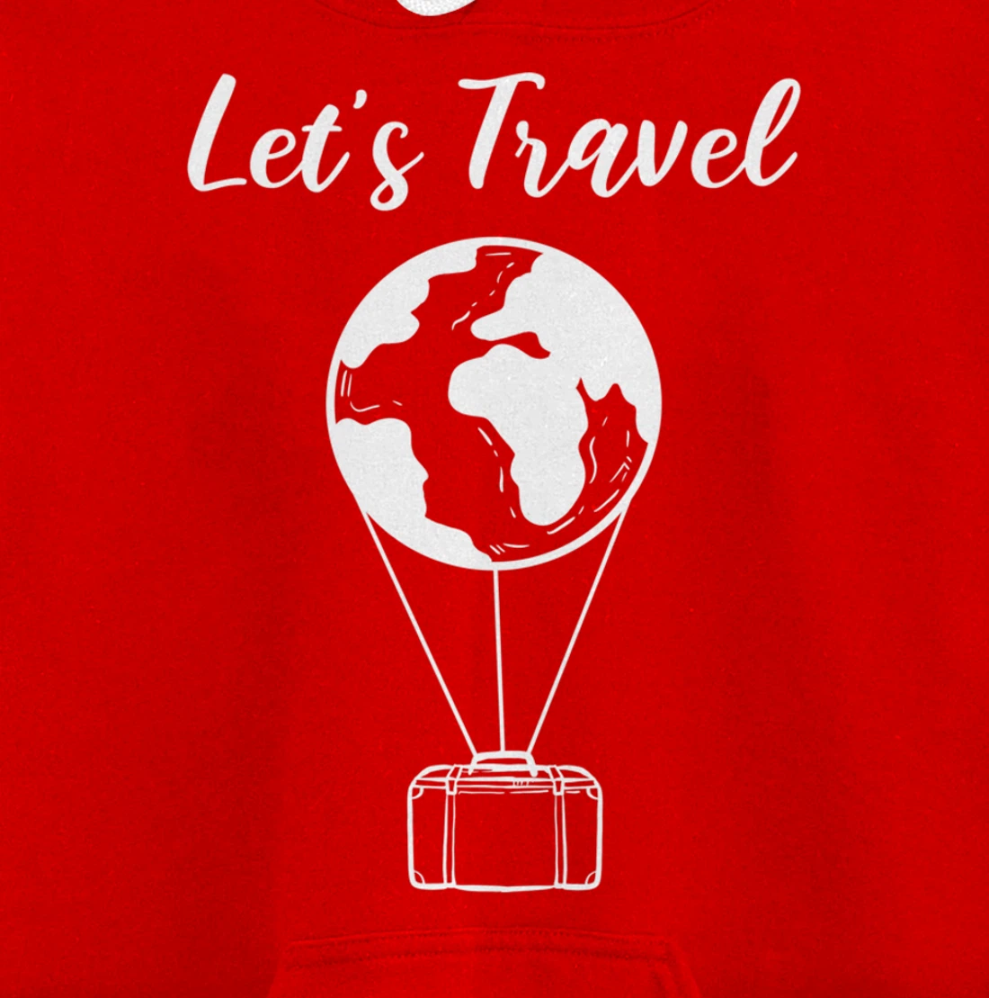 Let's Travel Backpacker Pullover Hoodie