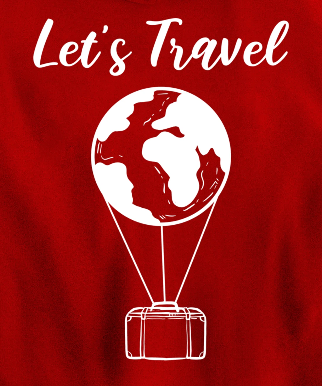 Let's Travel Backpacker Pullover Hoodie
