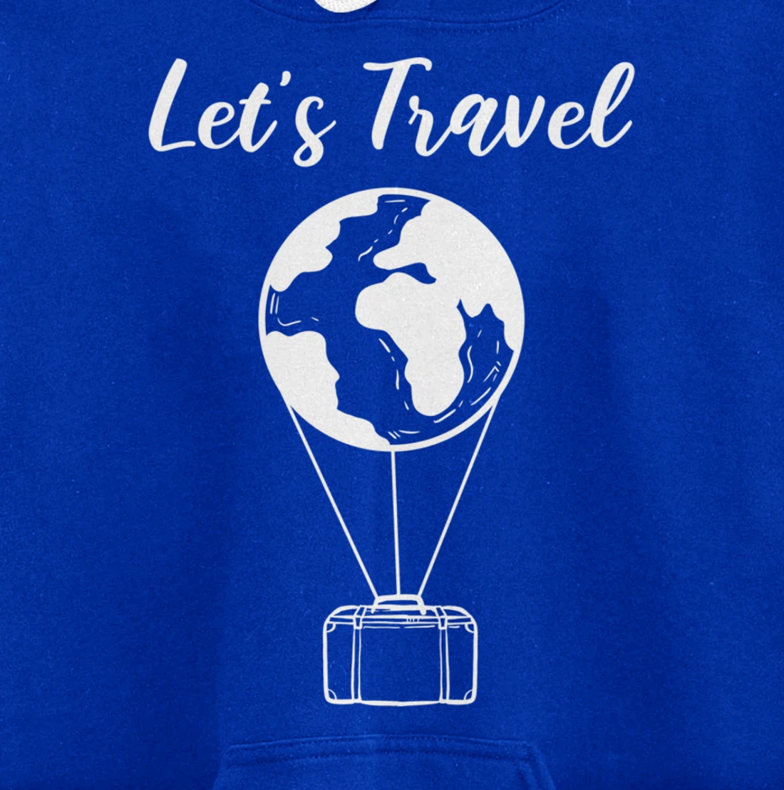 Let's Travel Backpacker Pullover Hoodie