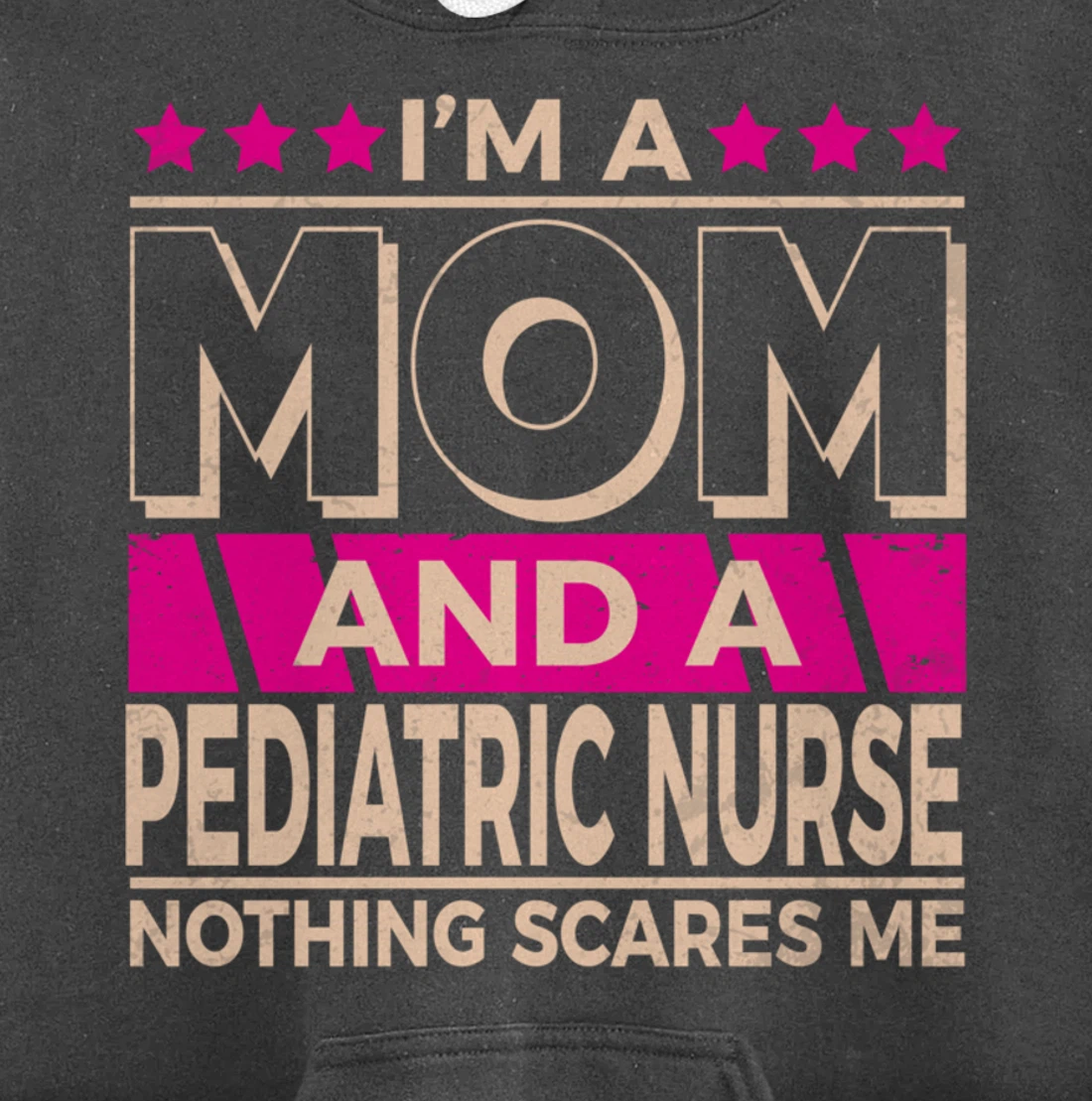 Funny Nursing Lover Mom Graphic Women Moms Pediatric Nurse Pullover Hoodie
