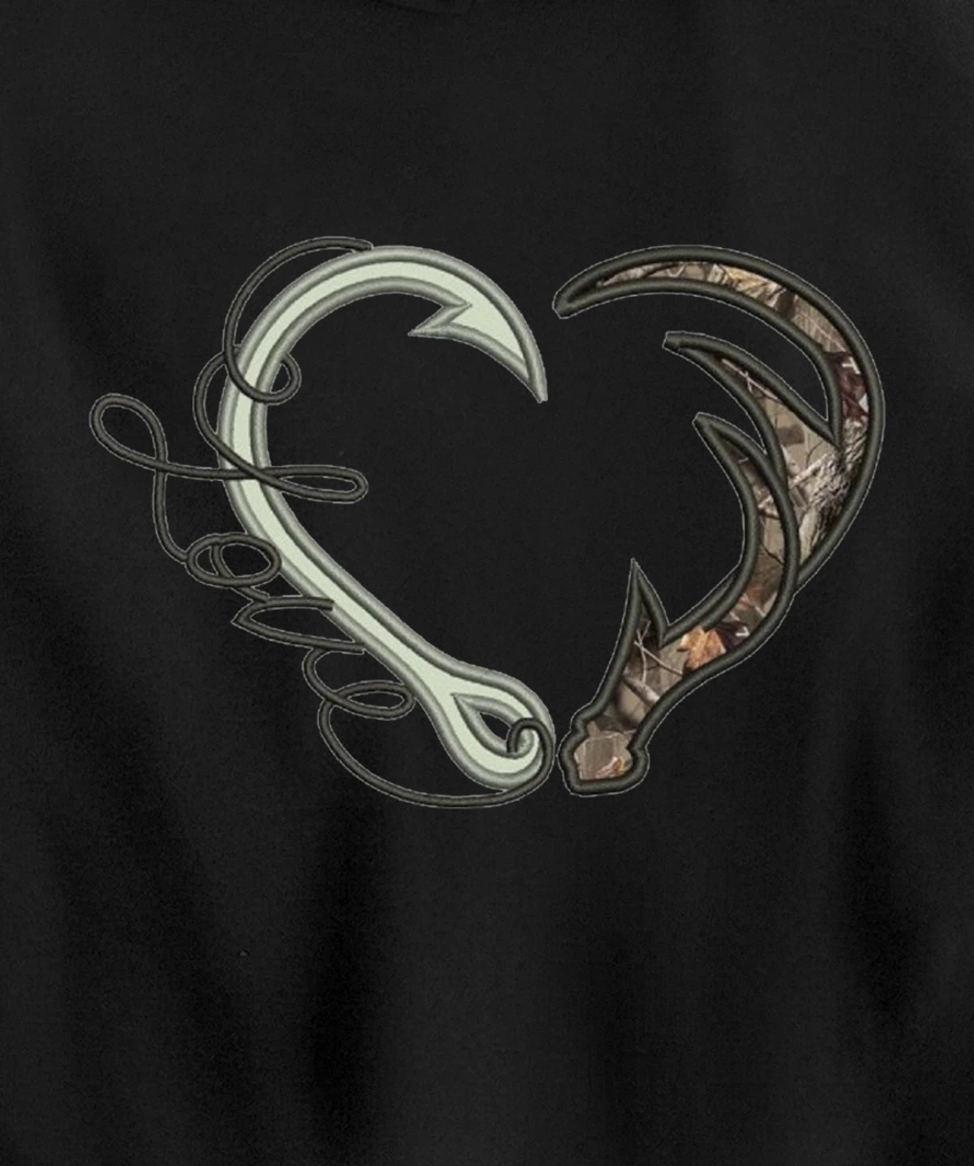 Nice Love Fishing And Hunting Pullover Hoodie