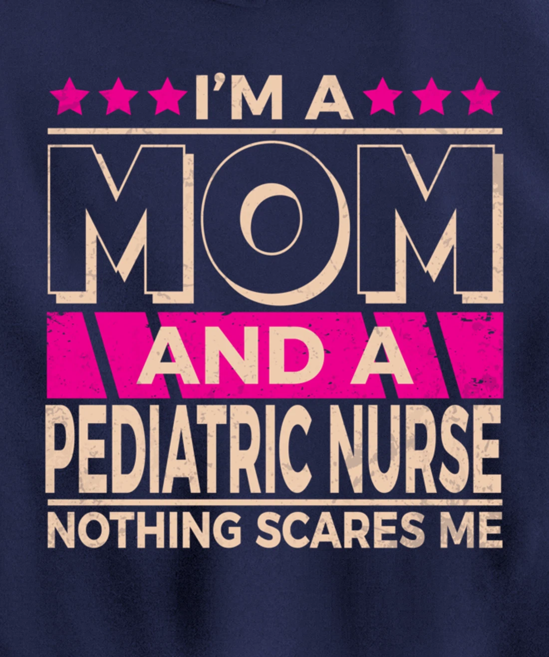 Funny Nursing Lover Mom Graphic Women Moms Pediatric Nurse Pullover Hoodie