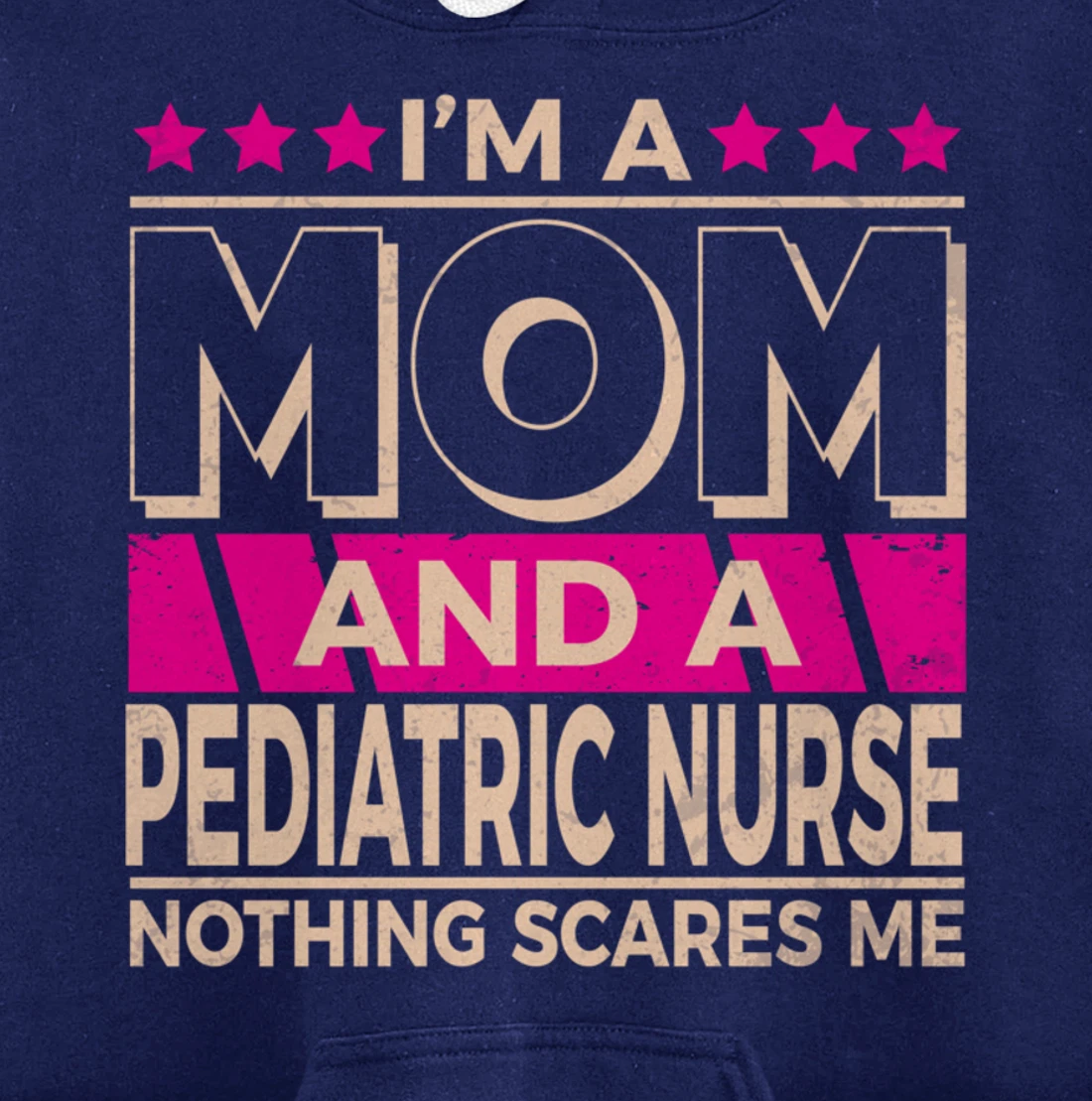 Funny Nursing Lover Mom Graphic Women Moms Pediatric Nurse Pullover Hoodie