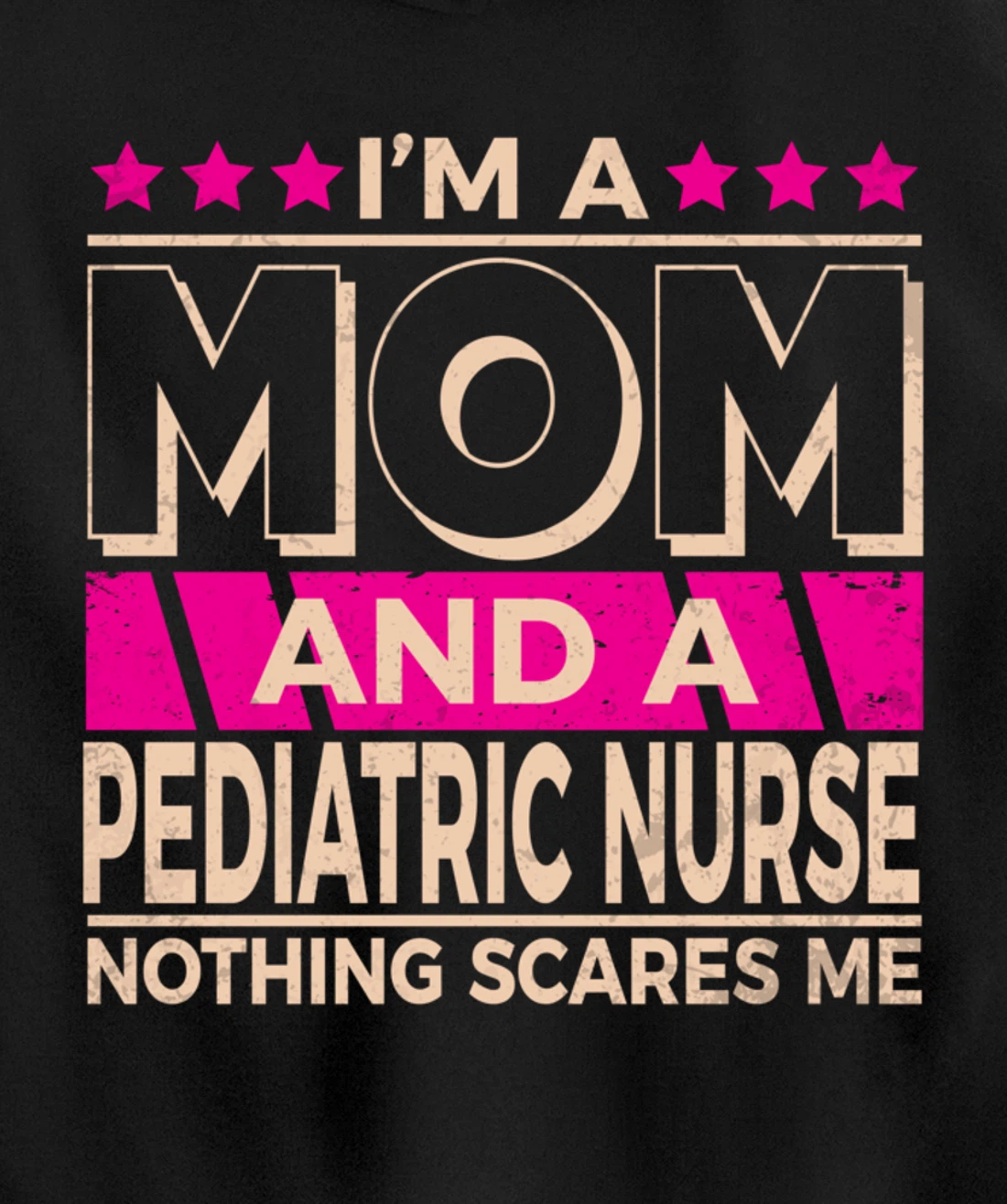 Funny Nursing Lover Mom Graphic Women Moms Pediatric Nurse Pullover Hoodie