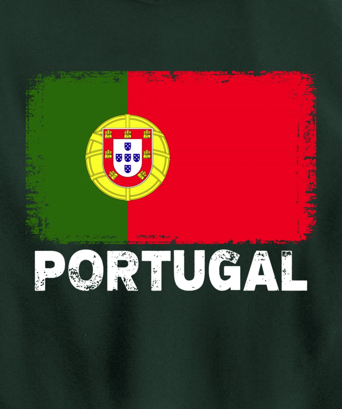 Portuguese people Vintage Portugal Flag Pullover Hoodie
