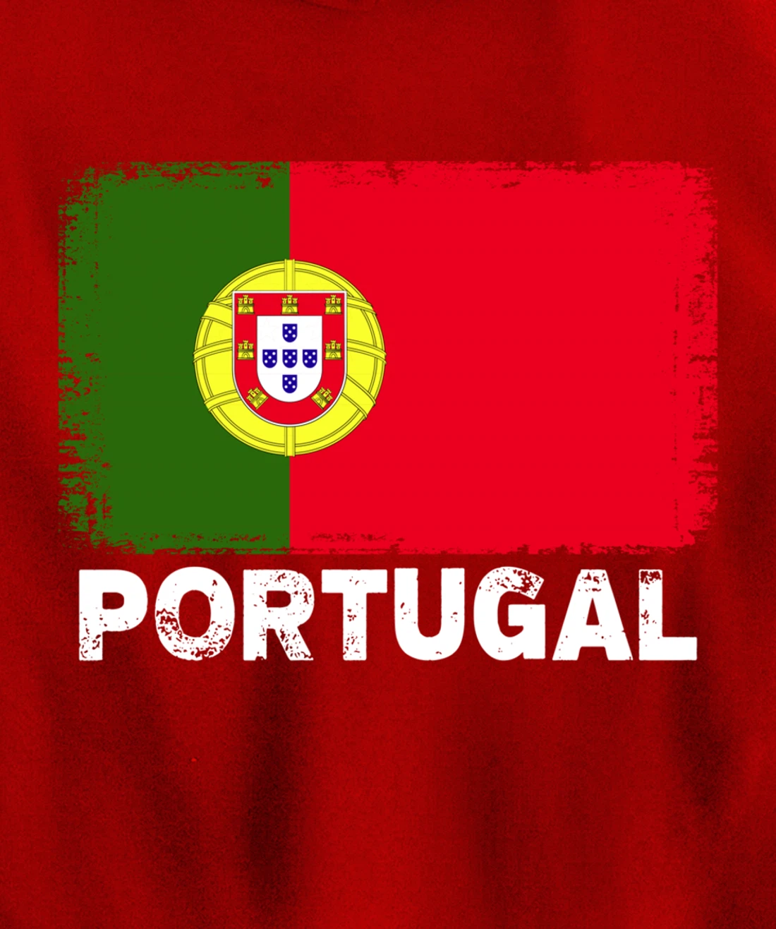 Portuguese people Vintage Portugal Flag Pullover Hoodie