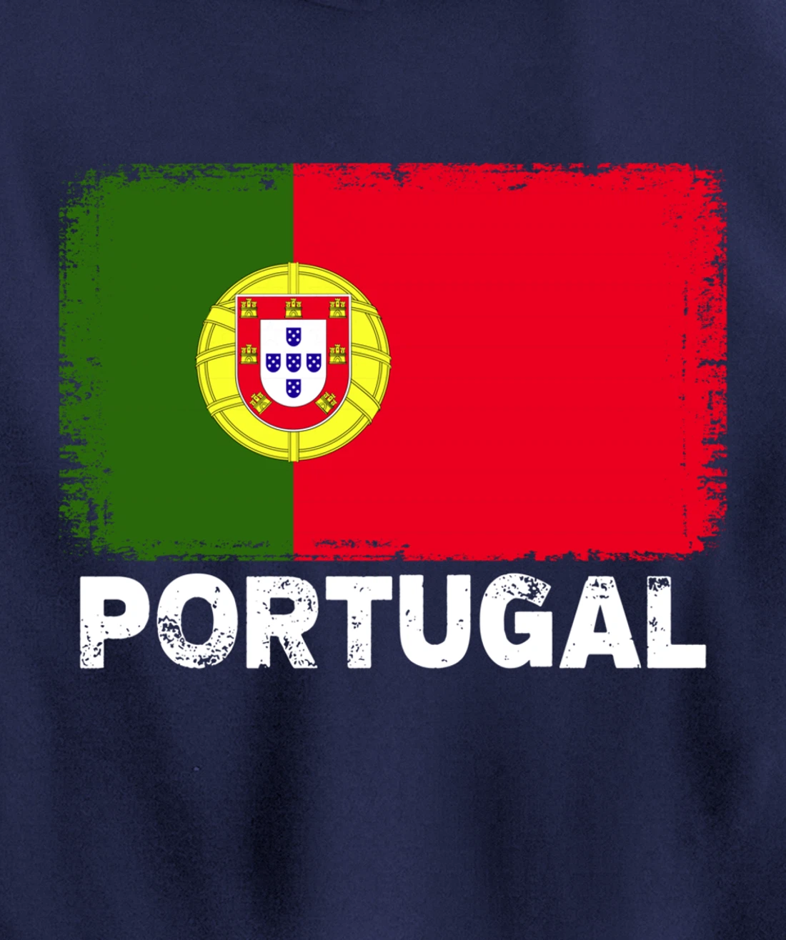 Portuguese people Vintage Portugal Flag Pullover Hoodie
