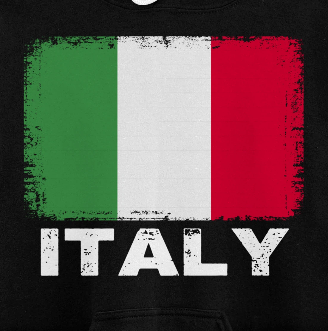 Italian people Vintage Italy Flag Pullover Hoodie