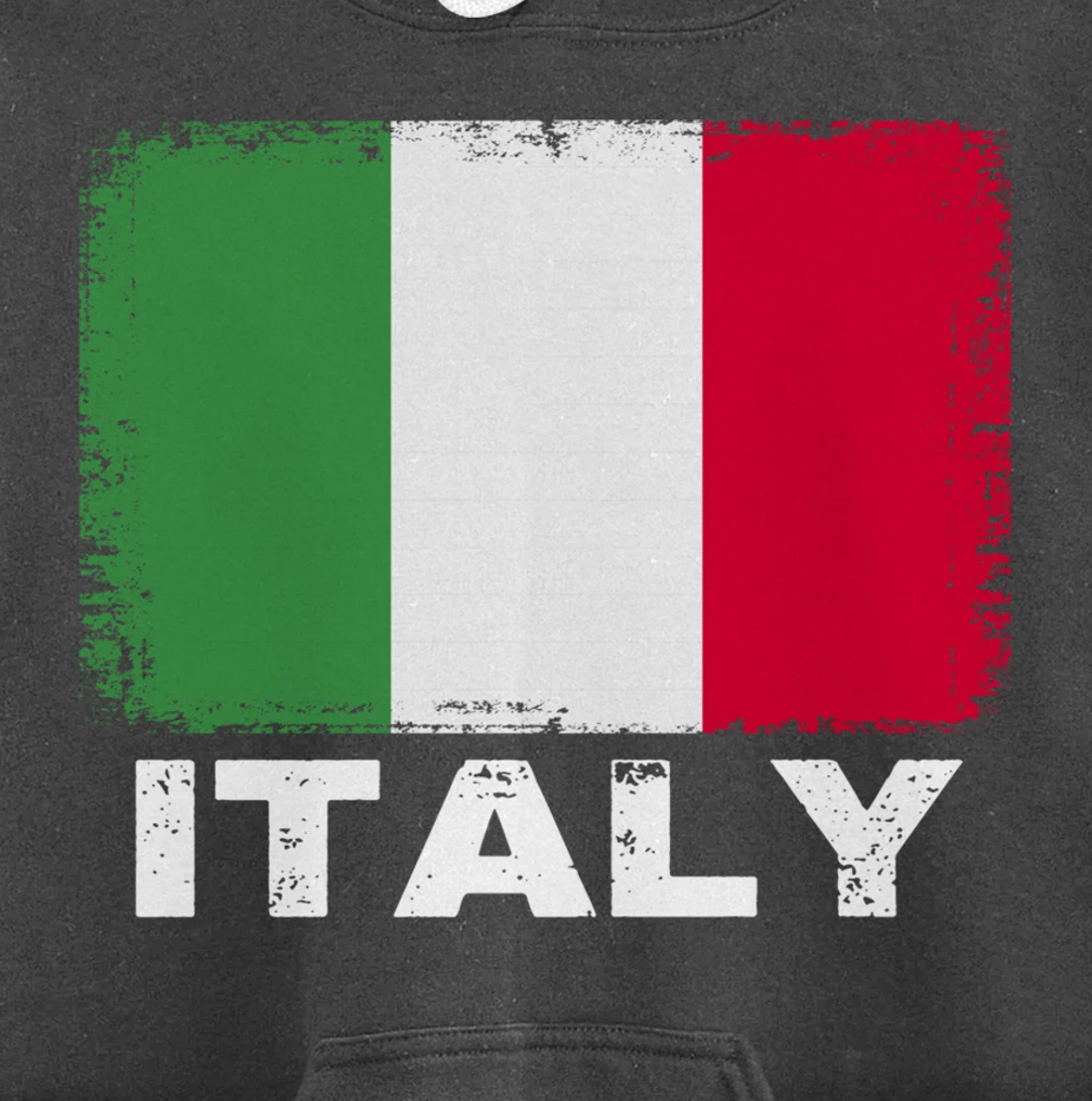 Italian people Vintage Italy Flag Pullover Hoodie