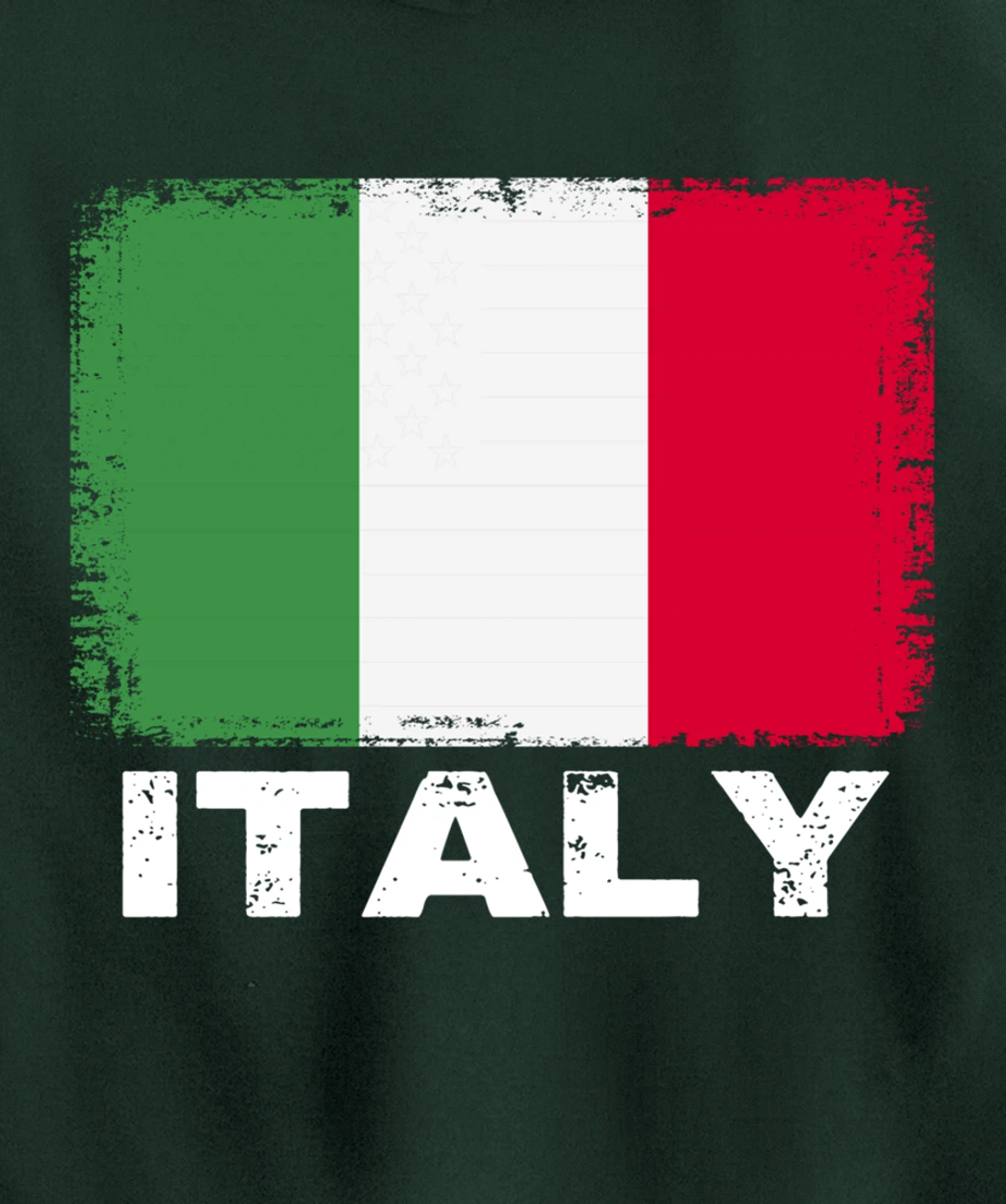 Italian people Vintage Italy Flag Pullover Hoodie