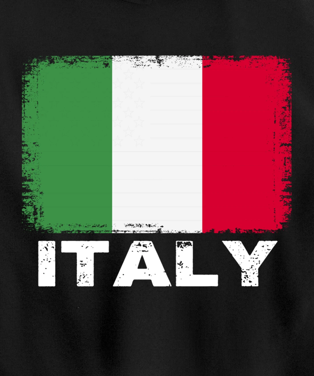 Italian people Vintage Italy Flag Pullover Hoodie