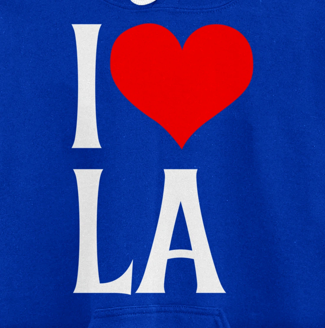 I Love LA I Heart Los Angeles LA Family Travel Souvenir Pullover Hoodie