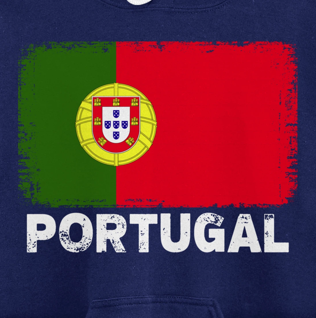 Portuguese people Vintage Portugal Flag Pullover Hoodie