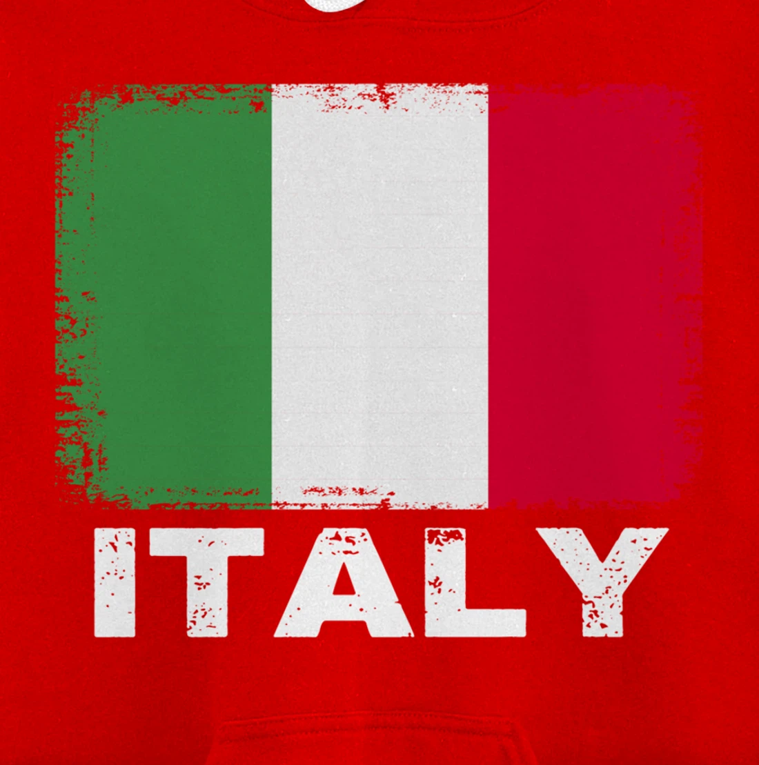 Italian people Vintage Italy Flag Pullover Hoodie
