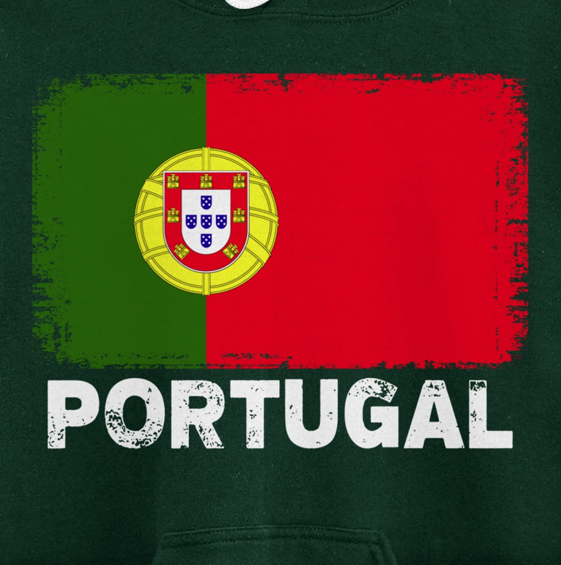 Portuguese people Vintage Portugal Flag Pullover Hoodie