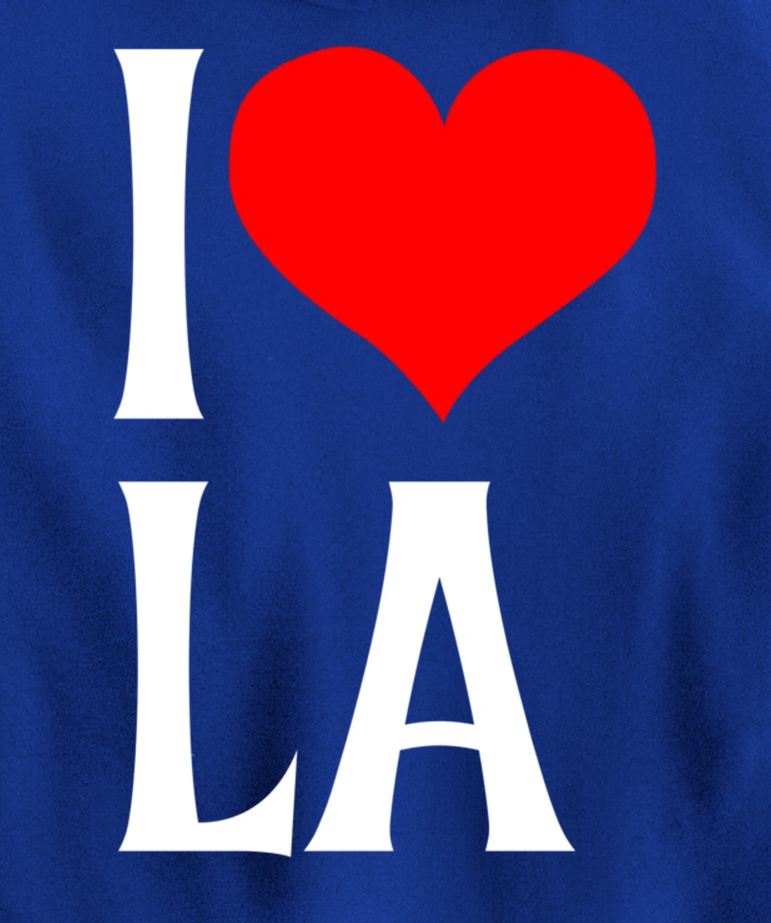 I Love LA I Heart Los Angeles LA Family Travel Souvenir Pullover Hoodie