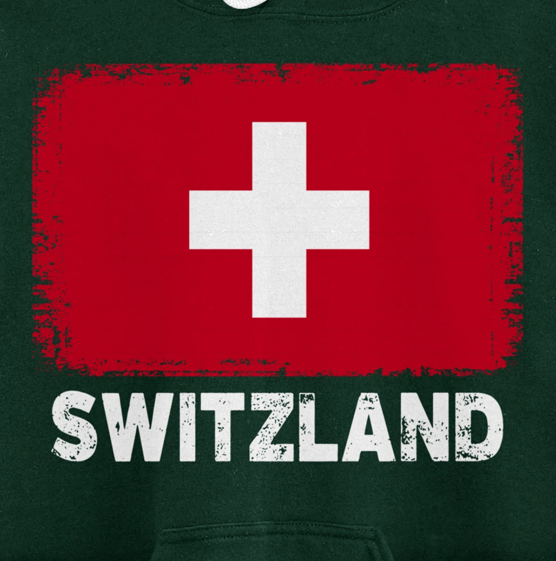 Swiss people Vintage Switzland Flag Pullover Hoodie