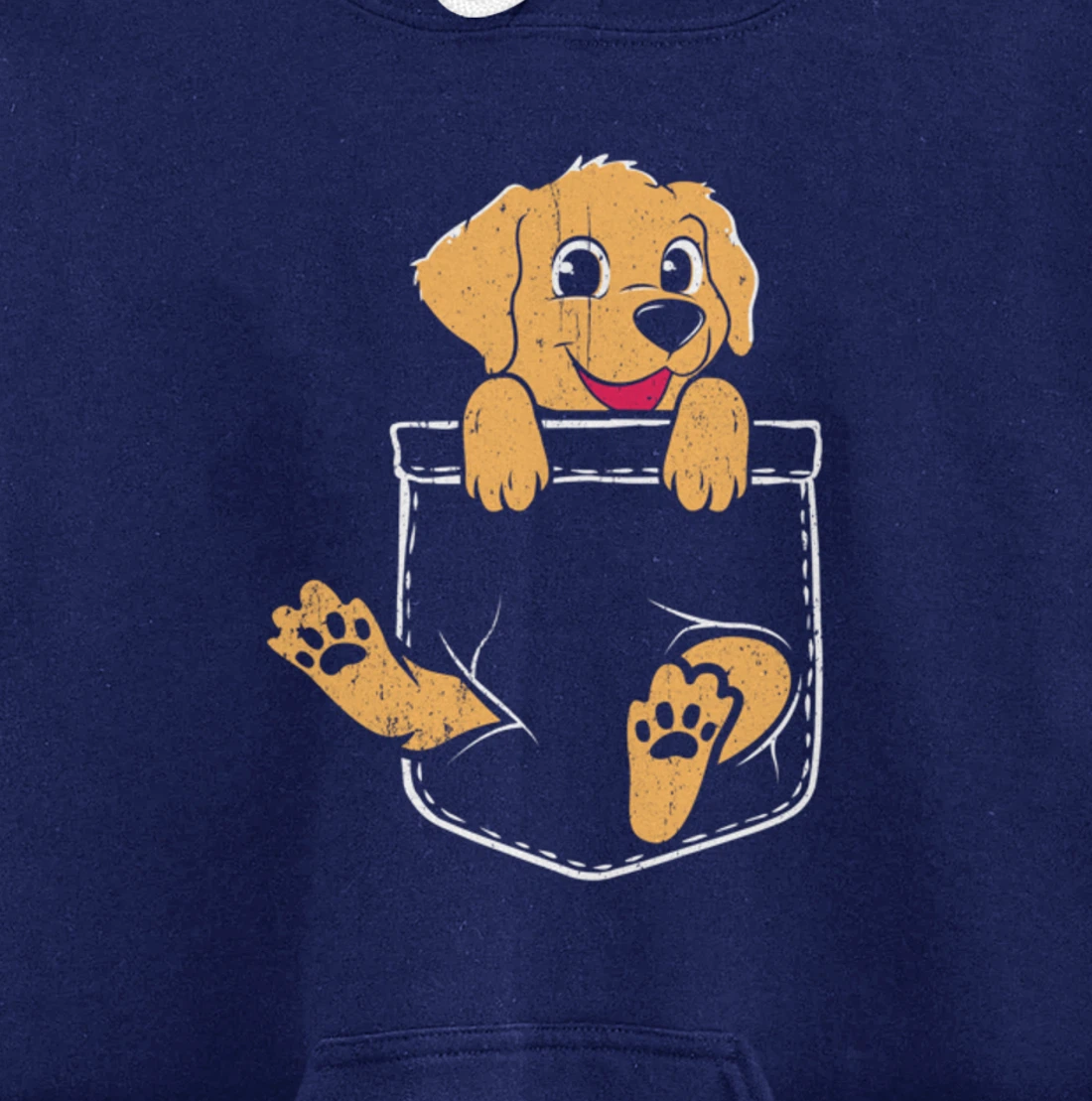 Golden Retriever Bag Dog Owner Gift Pullover Hoodie