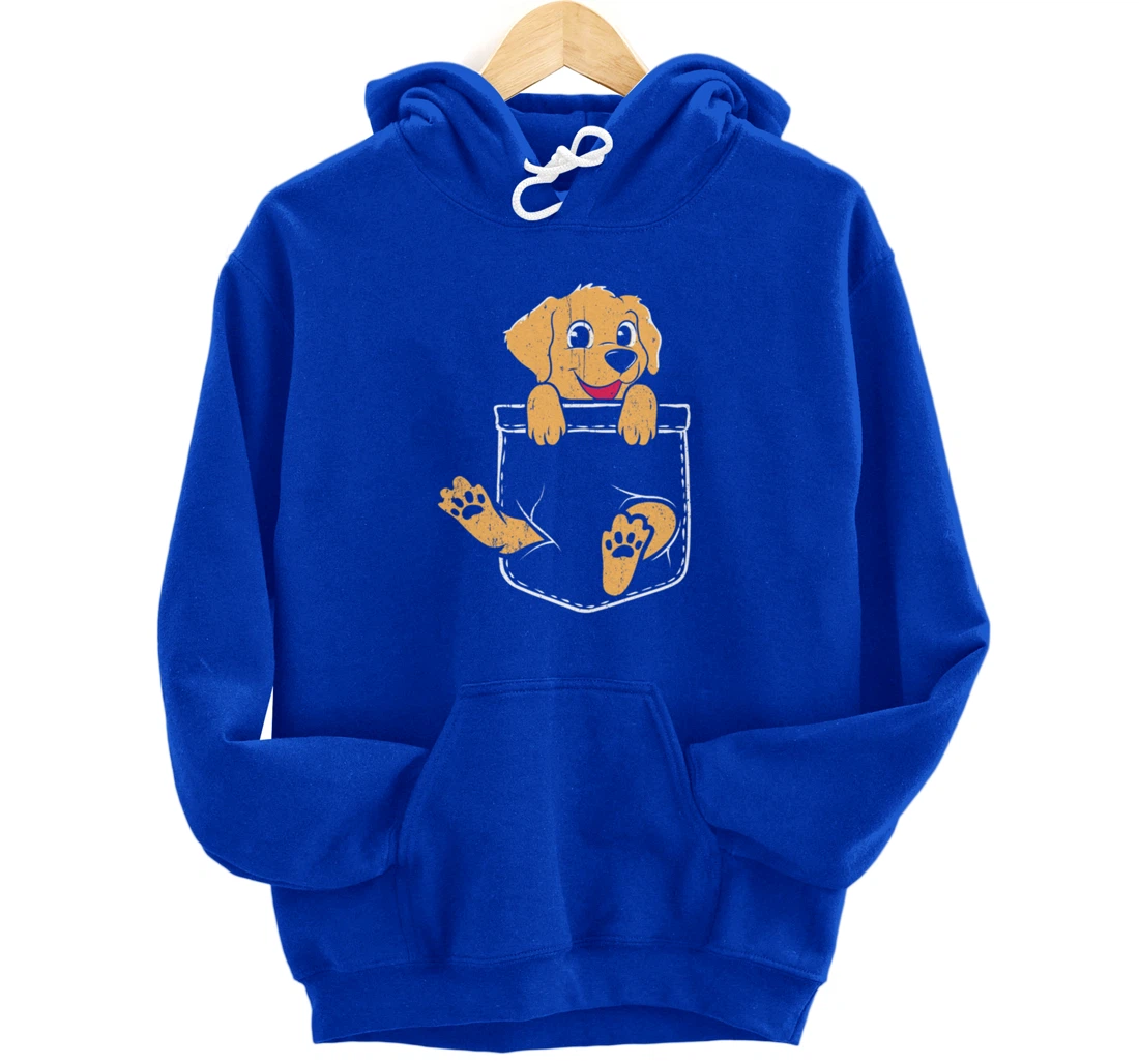 Golden Retriever Bag Dog Owner Gift Pullover Hoodie