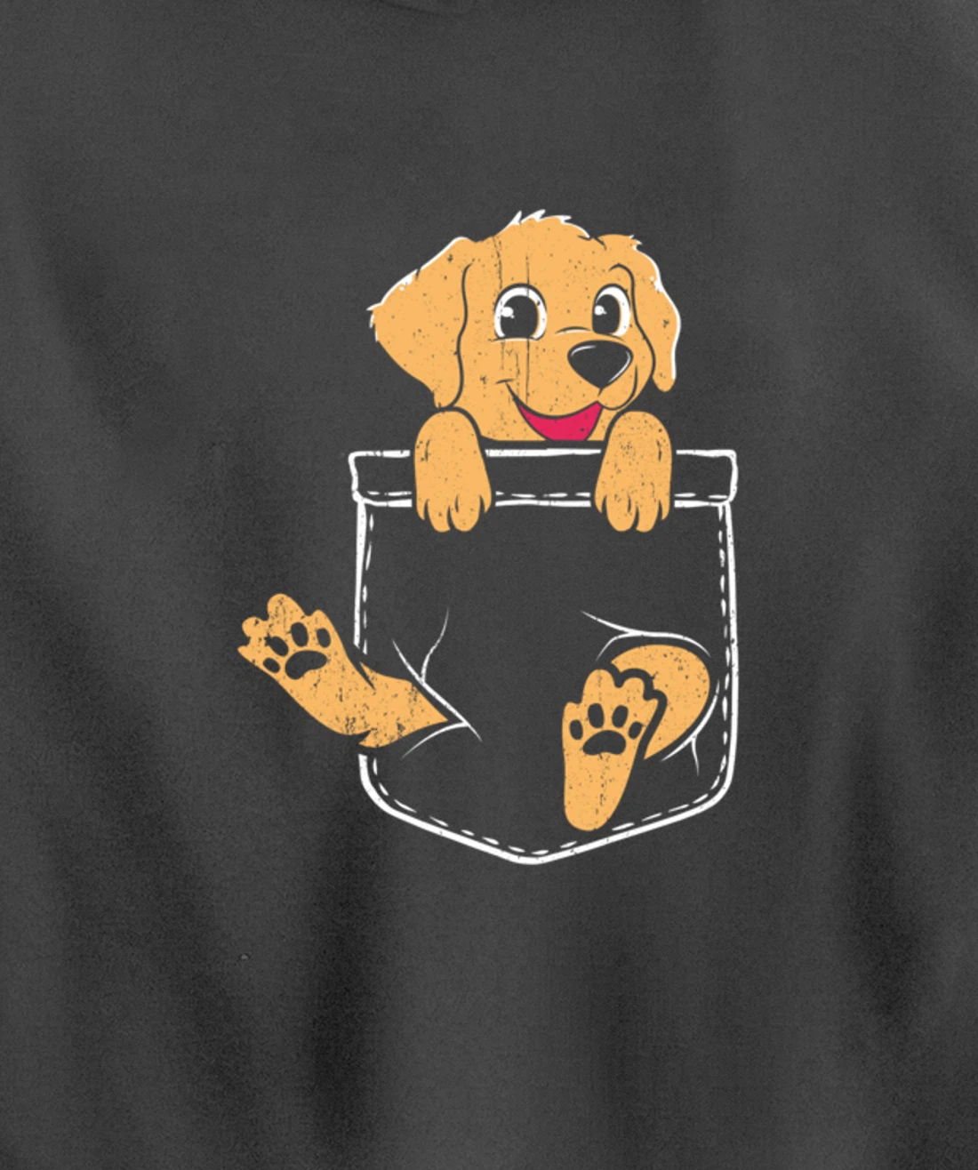 Golden Retriever Bag Dog Owner Gift Pullover Hoodie