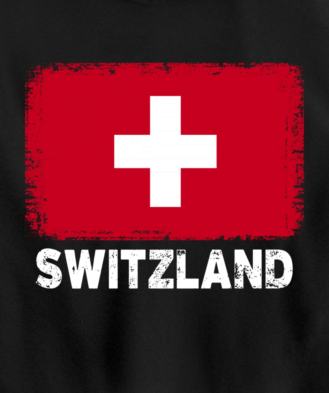 Swiss people Vintage Switzland Flag Pullover Hoodie