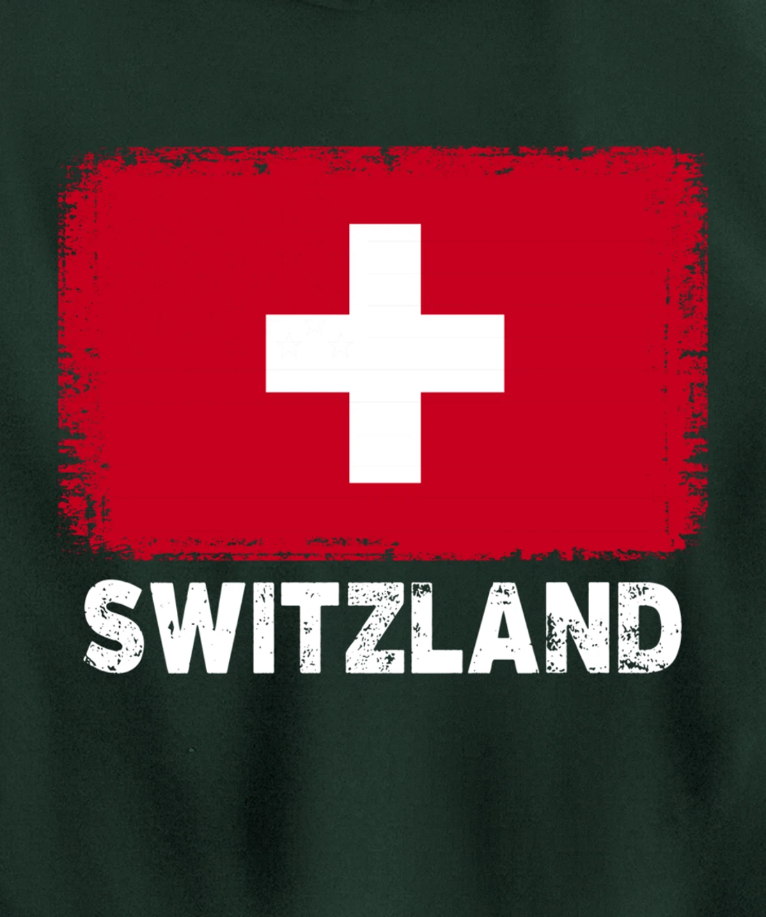 Swiss people Vintage Switzland Flag Pullover Hoodie