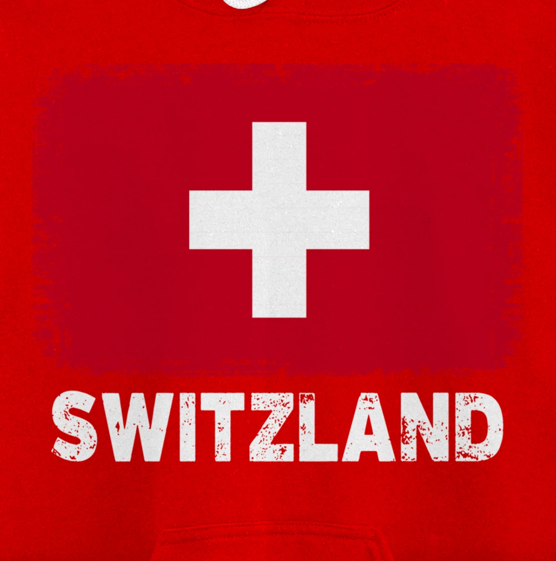 Swiss people Vintage Switzland Flag Pullover Hoodie