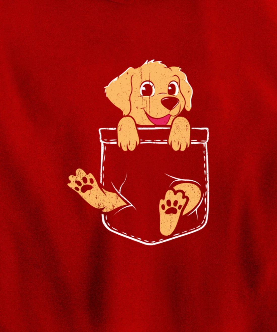 Golden Retriever Bag Dog Owner Gift Pullover Hoodie