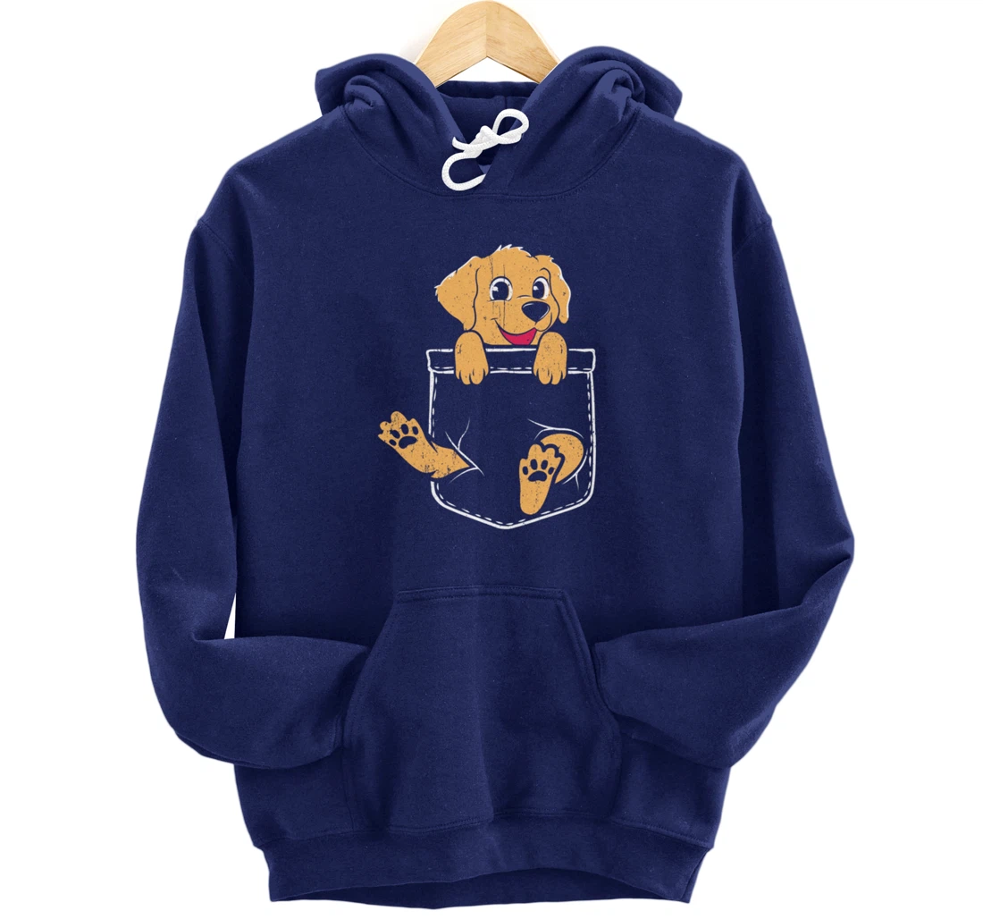 Golden Retriever Bag Dog Owner Gift Pullover Hoodie