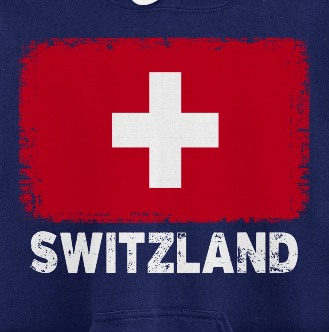 Swiss people Vintage Switzland Flag Pullover Hoodie
