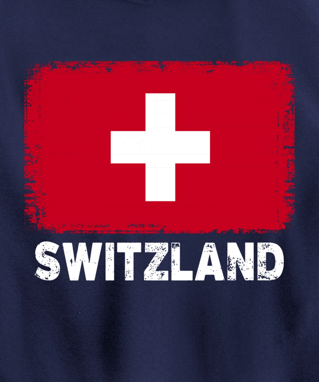 Swiss people Vintage Switzland Flag Pullover Hoodie