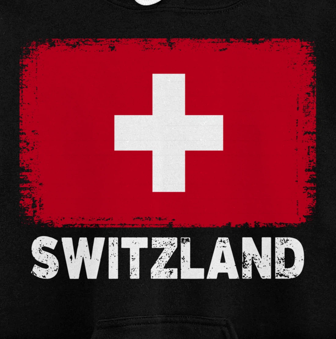 Swiss people Vintage Switzland Flag Pullover Hoodie