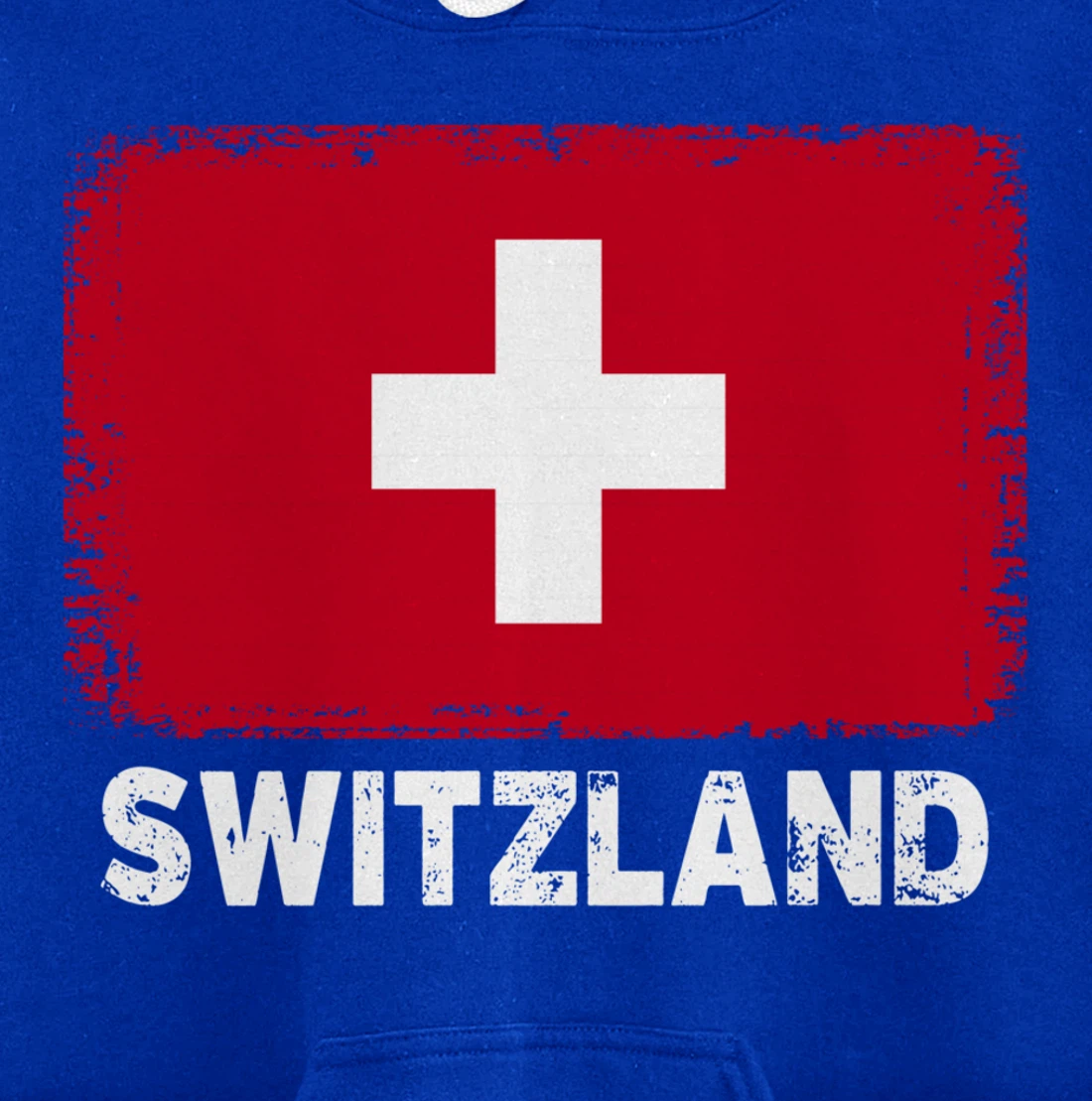 Swiss people Vintage Switzland Flag Pullover Hoodie