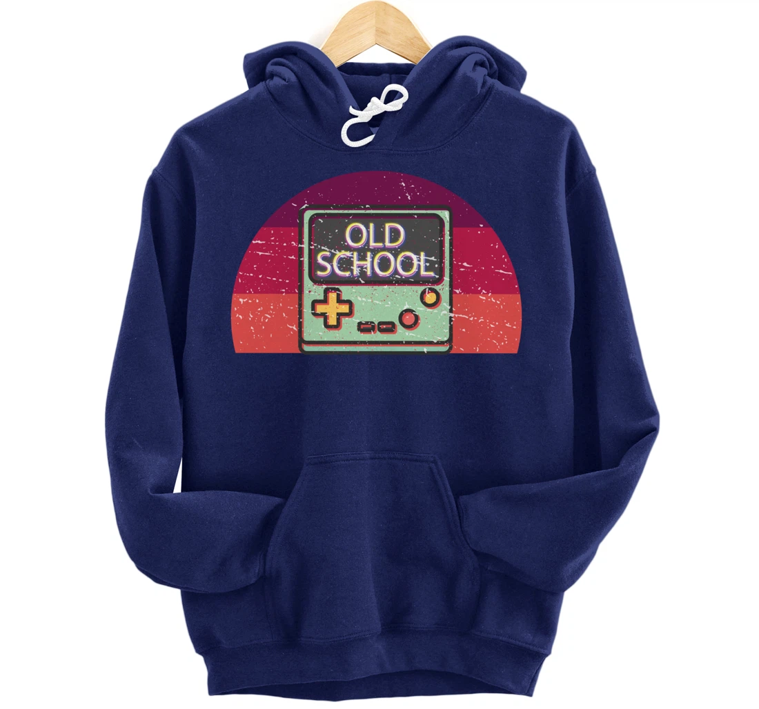 Old school gaming Retro 80s Video Game Vintage Gamer Gift Pullover Hoodie