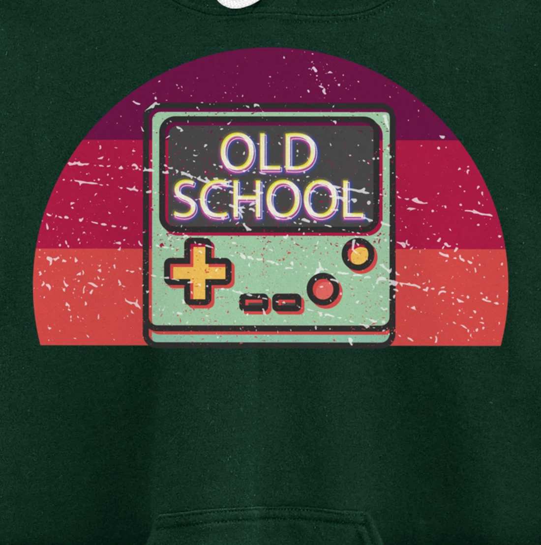 Old school gaming Retro 80s Video Game Vintage Gamer Gift Pullover Hoodie