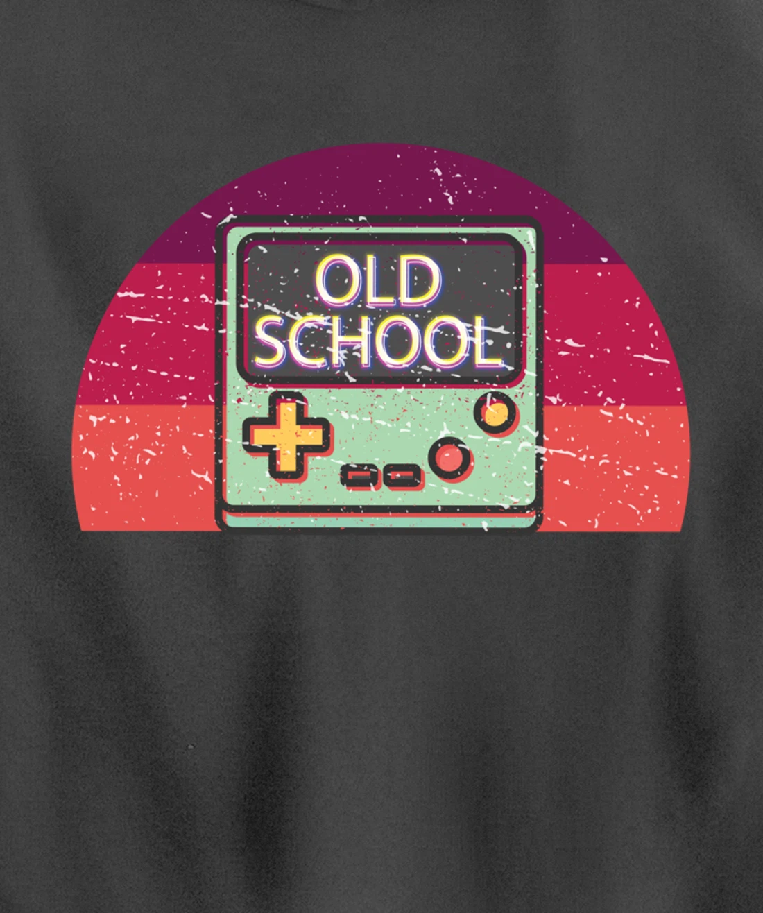 Old school gaming Retro 80s Video Game Vintage Gamer Gift Pullover Hoodie