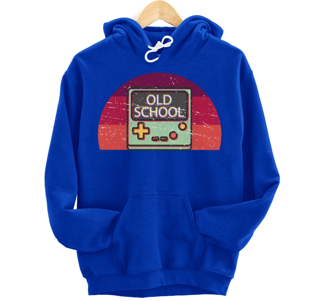 Old school gaming Retro 80s Video Game Vintage Gamer Gift Pullover Hoodie
