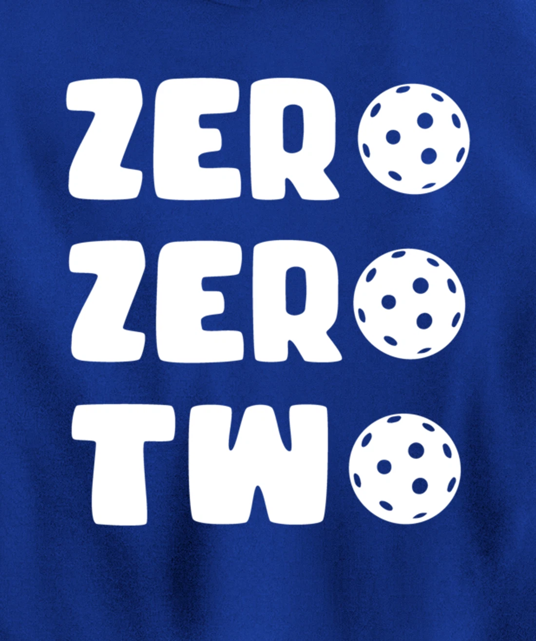 Zero Zero Two 002 Pickleball Dinking Paddleball Sport Lover Pullover Hoodie
