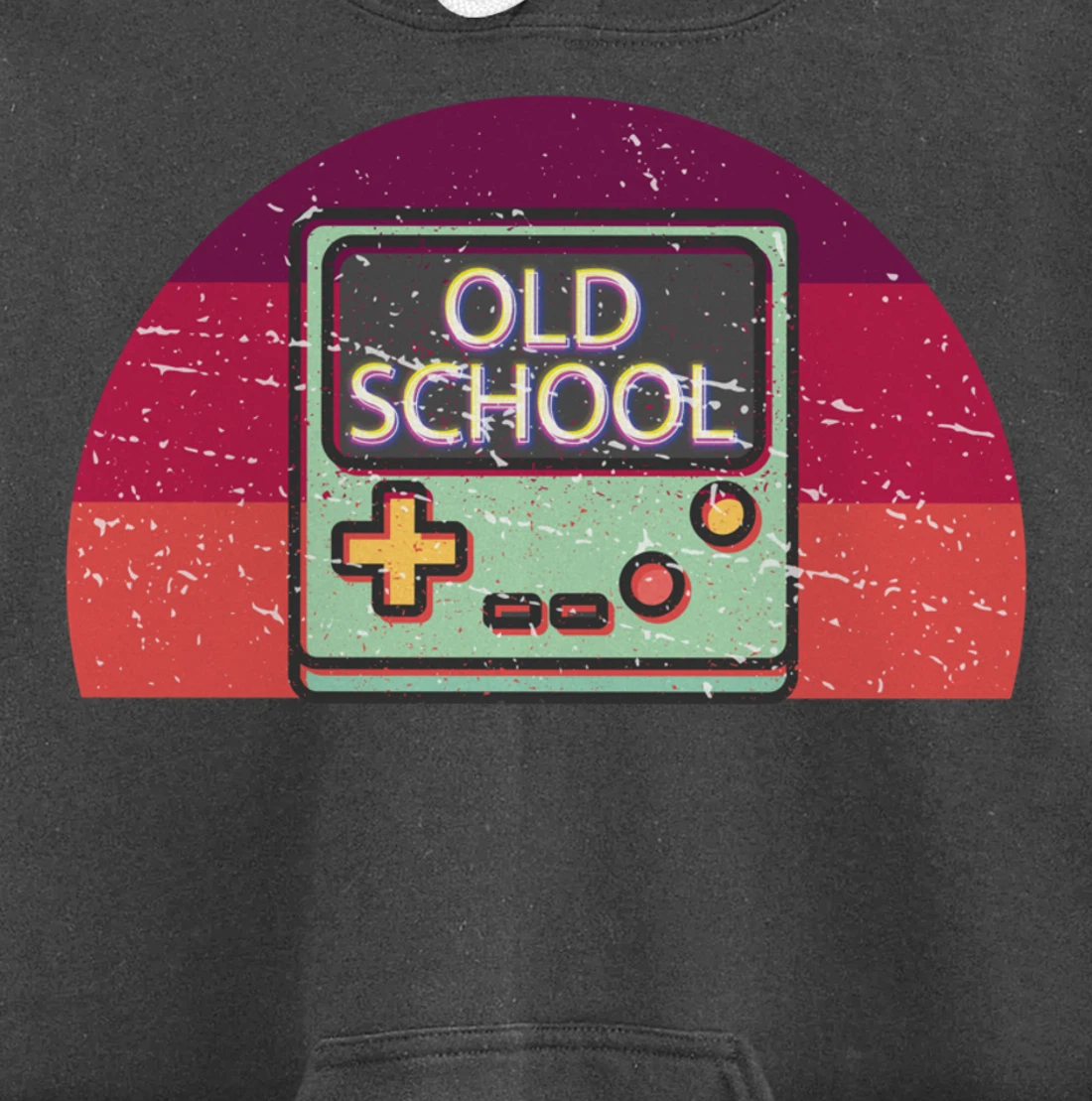 Old school gaming Retro 80s Video Game Vintage Gamer Gift Pullover Hoodie