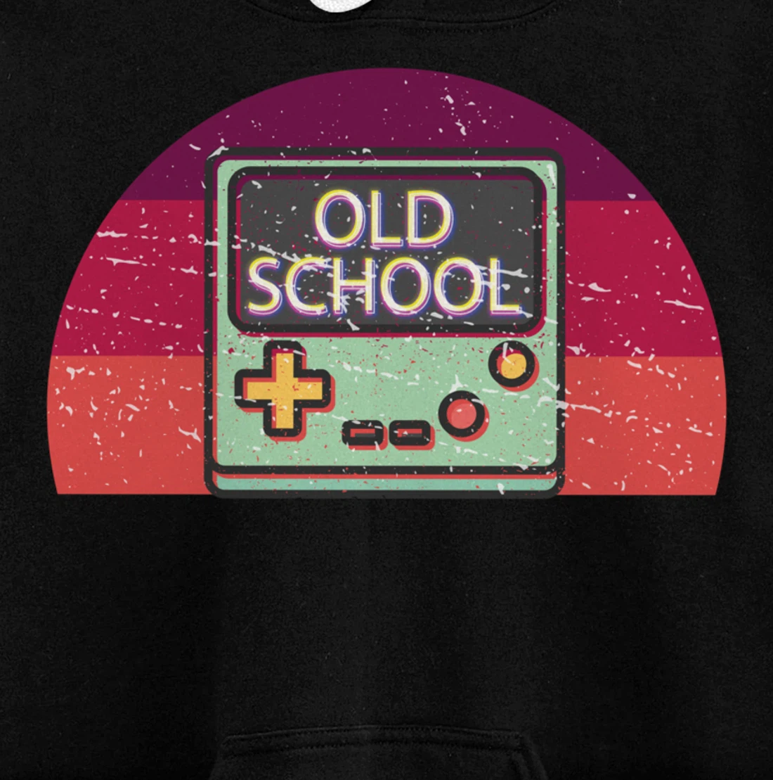 Old school gaming Retro 80s Video Game Vintage Gamer Gift Pullover Hoodie