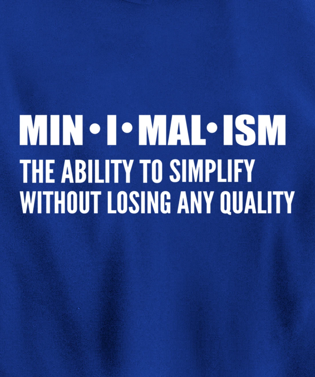 Ability to simplify Neat Person Pullover Hoodie