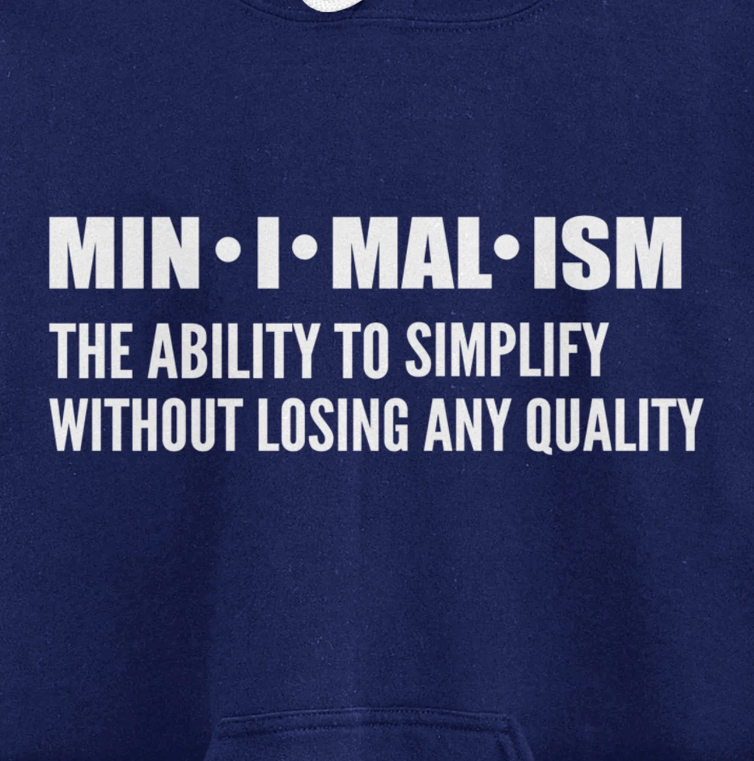 Ability to simplify Neat Person Pullover Hoodie