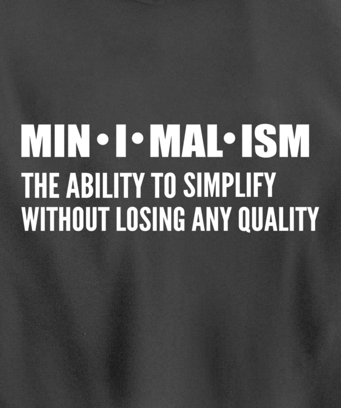 Ability to simplify Neat Person Pullover Hoodie